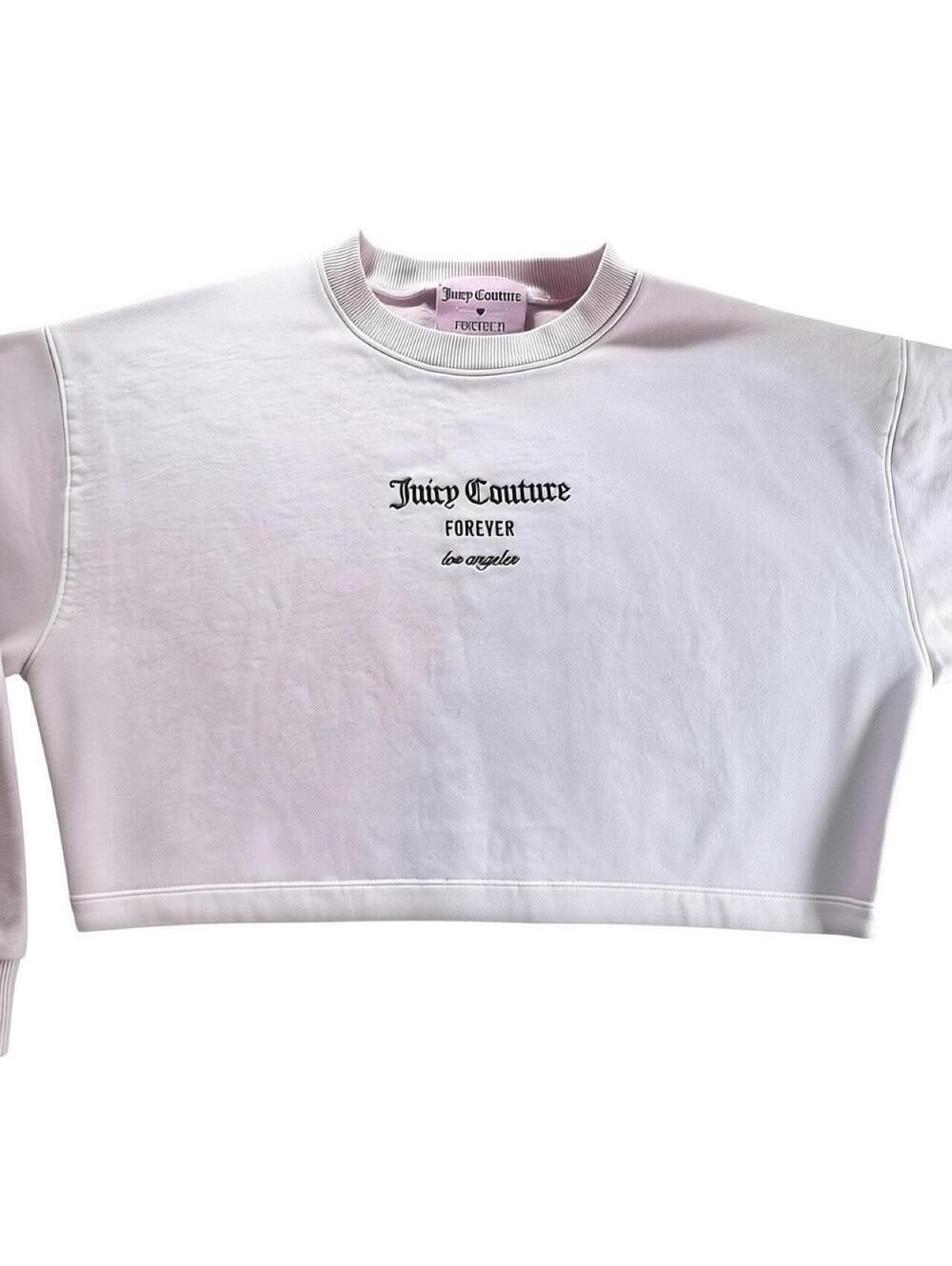 Juicy Couture Forever Pink Drawstring Sweatshirt